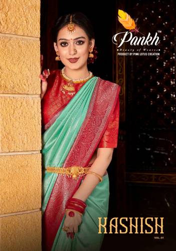 Kashish Vol 1 By Pankh Soft Silk Wedding Saree Collection